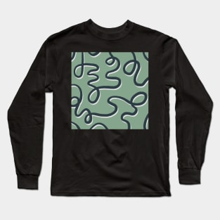 Abstract Lines #98 Long Sleeve T-Shirt